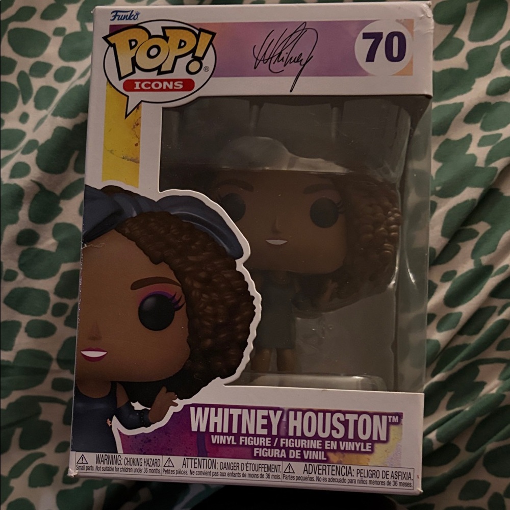 Funko Pop! Icons Figure with Brown Curls and Black Hat